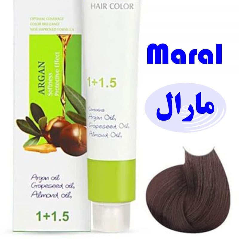 رنگ مو مارال 3/04 رنگ بلوطی تیره