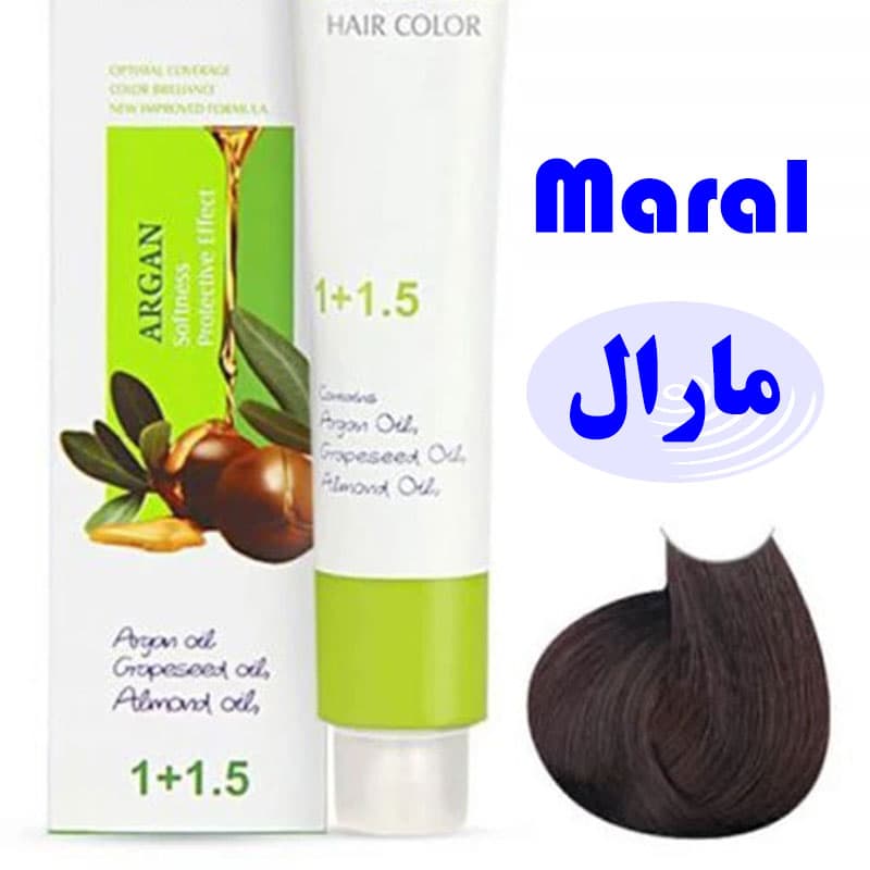 رنگ مو مارال 5/00 رنگ قهوه ای روشن — تصویر ۳