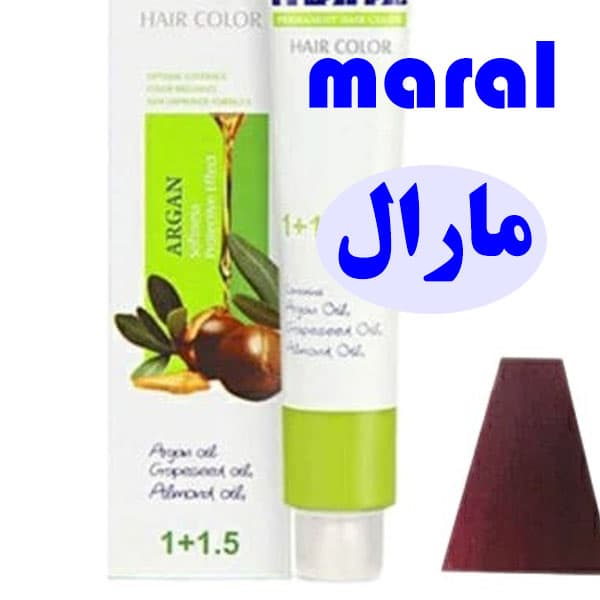 رنگ مو مارال 6/961 رنگ قرمز مخملی