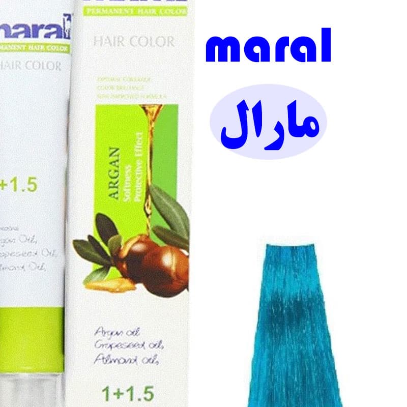 رنگ مو مارال 7/101 رنگ آبی کلاسیک