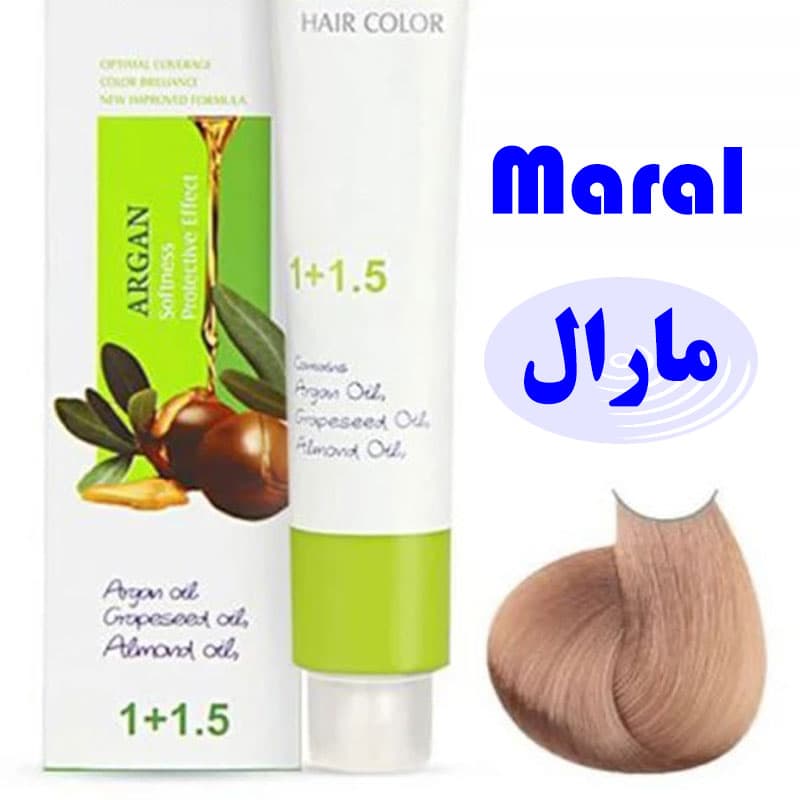رنگ مو مارال 8 رنگ بلوند روشن