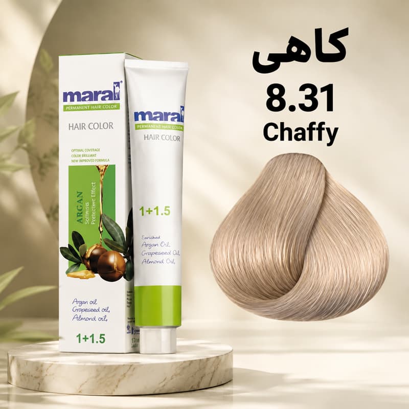 رنگ مو مارال 8/31 رنگ کاهی — تصویر ۳