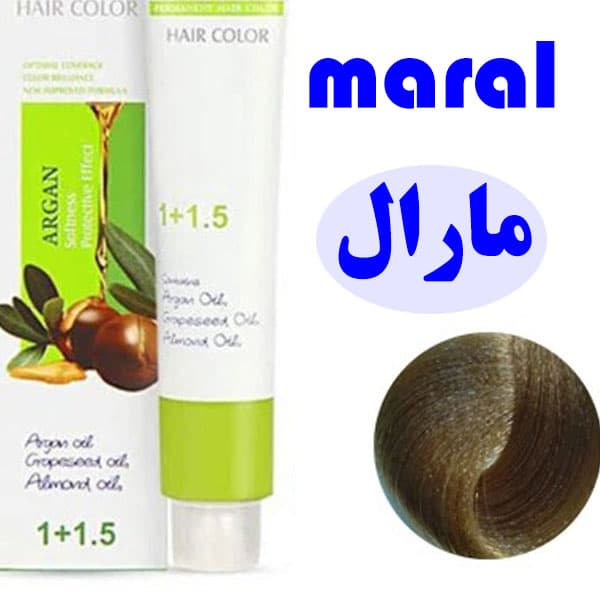رنگ مو مارال شماره 8/78 رنگ بلوند کاپوچینو
