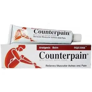 پماد ضد درد کانترپین ژاپنی تسکین فوری عضلات و مفاصل ۱۲۰ گرم Counterpain Analgesic Balm GEL Relieves Muscular Aches and Pain — تصویر ۳