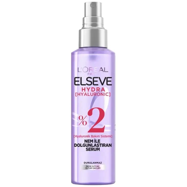 سرم مو آبرسان و حجم دهنده لورال هیالورونیک 150 میل Elseve Hydra Hyaluronic Nem ile Dolgunlastiran Serum