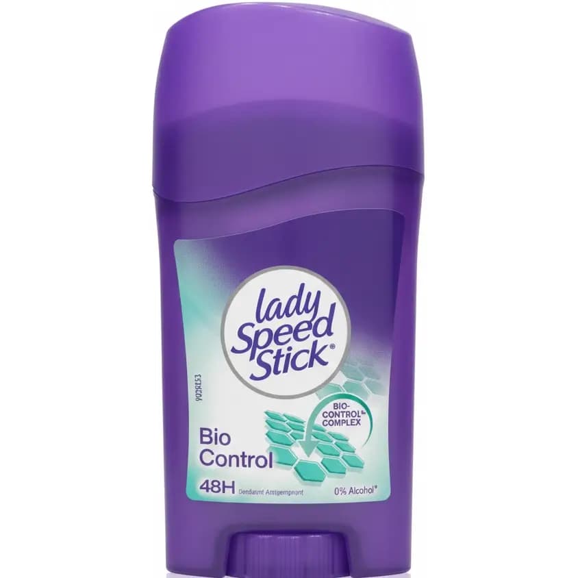 استیک ضد تعریق لیدی اسپید بایو کنترل فاقد الکل 48ساعته 45گرم Lady Speed Stick Bio Control Antiperspirant Deodorant Stick — تصویر ۲