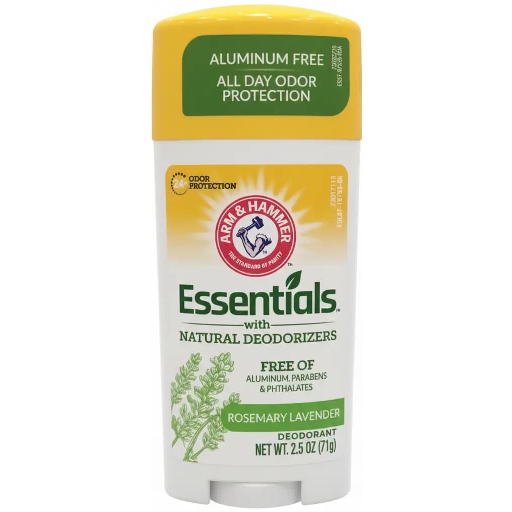 مام استیک ضد تعریق بدون آلومینیوم ژله ای آرم اند هامر اسنشیال رزماری لاوندر 71 گرمی Arm & Hammer Essentials Rosemary Lavender Deodorant — تصویر ۲