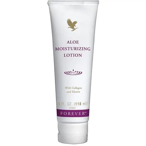 لوسیون مرطوب‌کننده آلوئه‌ورا فوراور حاوی کلاژن و الاستین 118میل Forever ALOE Moisturizing LOTION — تصویر ۲