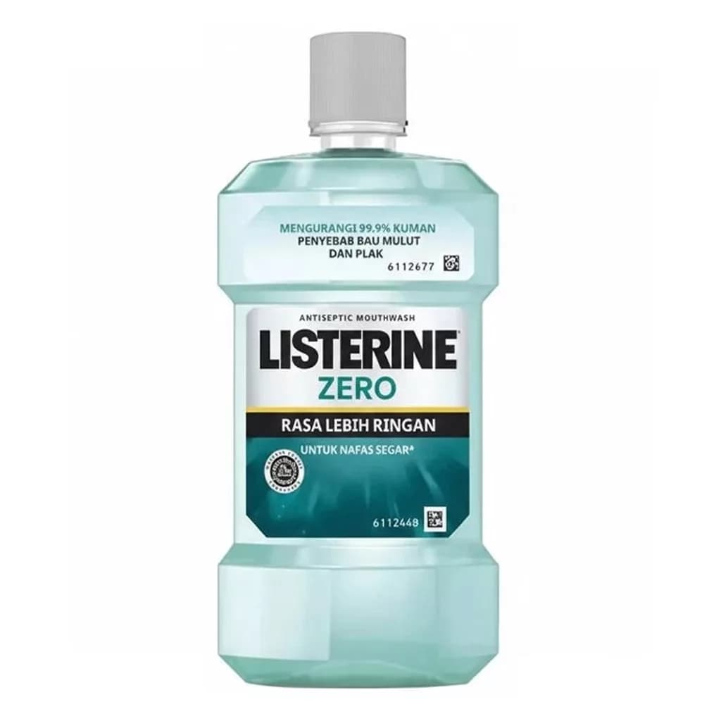 دهان شویه ضدعفونی کننده لیسترین زیرو الکل 250 میلی لیتر LISTERINE ZERO Alcohol HALAL Antiseptic Mouthwash — تصویر ۶