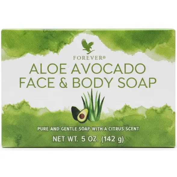 صابون صورت و بدن آووکادو فوراور لیوینگ ۱۴۲ گرم Forever Living Avocado Face & Body Soap