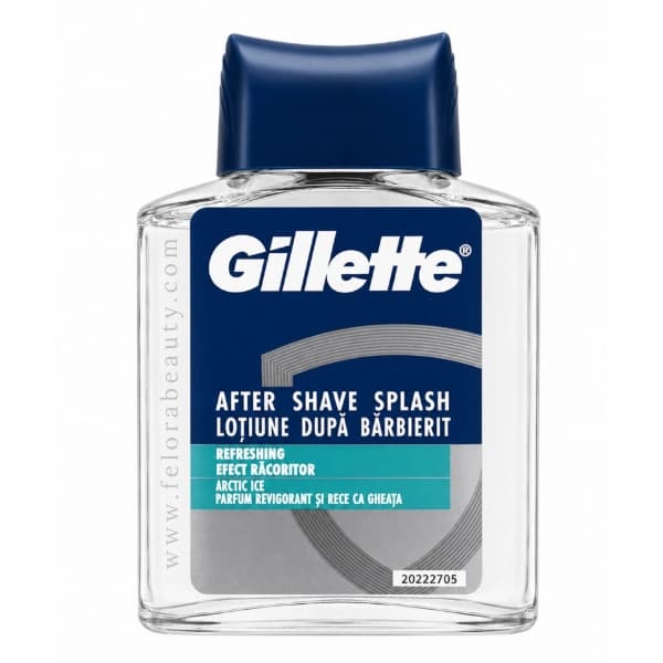 لوسیون افتر شیو ژیلت خنک کننده 100 میل Gillette After Shave Gillette Arctic Ice — تصویر ۳