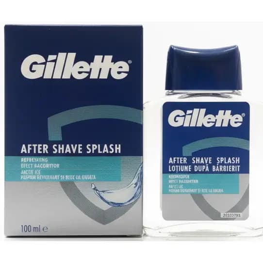 لوسیون افتر شیو ژیلت خنک کننده 100 میل Gillette After Shave Gillette Arctic Ice