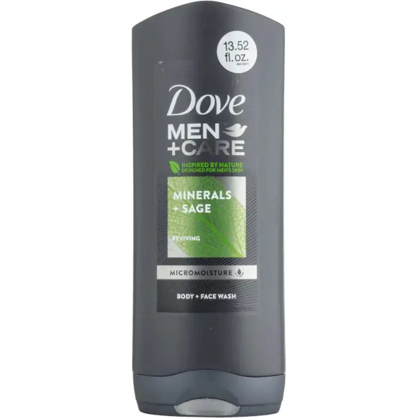 شامپو بدن و صورت احیا کننده داو من کر 250 میل مخصوص مردان Dove Men + Care – Elements, Minerals + Sage Body + Face Wash