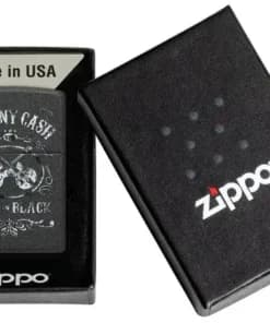 فندک زیپو Zippo 48989 Johnny Cash Man in Black Design — تصویر ۹