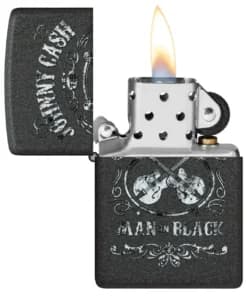 فندک زیپو Zippo 48989 Johnny Cash Man in Black Design — تصویر ۱۰