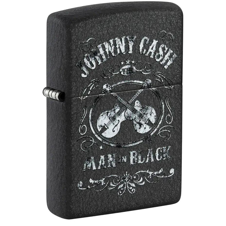 فندک زیپو Zippo 48989 Johnny Cash Man in Black Design