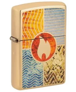 فندک زیپو Zippo 48729 Elements of Earth Design — تصویر ۸