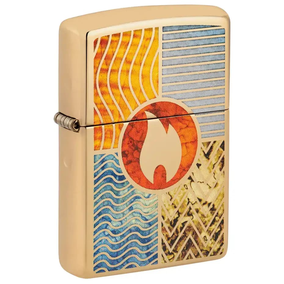 فندک زیپو Zippo 48729 Elements of Earth Design