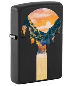 فندک زیپو Zippo 48676 Mountain Waterfall Design — تصویر ۸