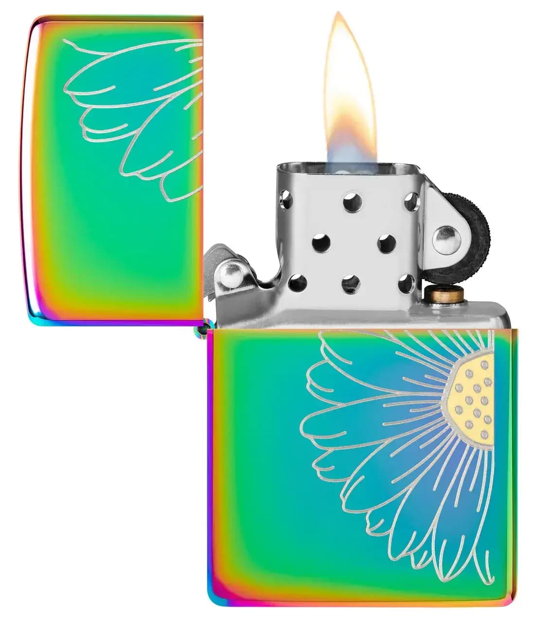 فندک زیپو Zippo 48668 Daisy DesignMulti Color — تصویر ۳