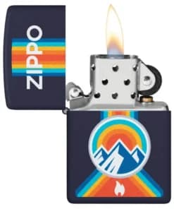 فندک زیپو Zippo 48639 Outdoor Mountain Logo — تصویر ۹