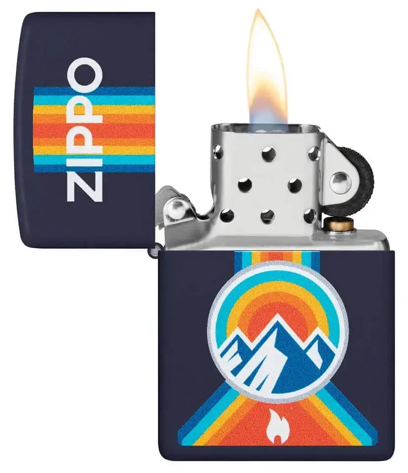 فندک زیپو Zippo 48639 Outdoor Mountain Logo — تصویر ۳