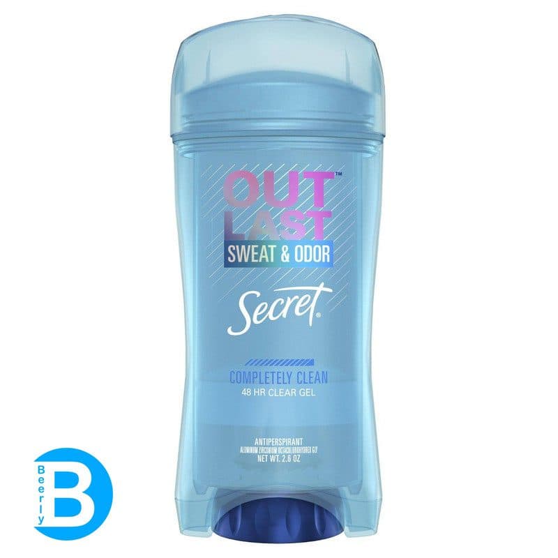 مام ژلی ضد تعریق سکرت اوت‌لست ۷۲ ساعته بدون لک 73 گرم Secret Outlast Completely Clean Clear Gel Antiperspirant — تصویر ۱۱