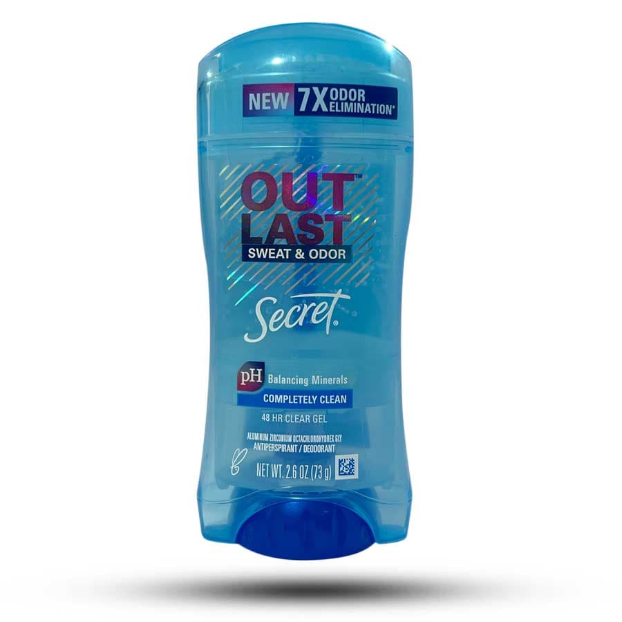 مام ژلی ضد تعریق سکرت اوت‌لست ۷۲ ساعته بدون لک 73 گرم Secret Outlast Completely Clean Clear Gel Antiperspirant — تصویر ۱۲