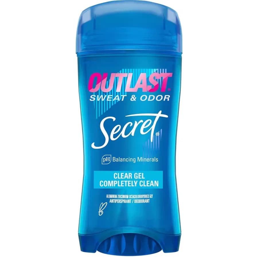 مام ژلی ضد تعریق سکرت اوت‌لست ۷۲ ساعته بدون لک 73 گرم Secret Outlast Completely Clean Clear Gel Antiperspirant — تصویر ۲