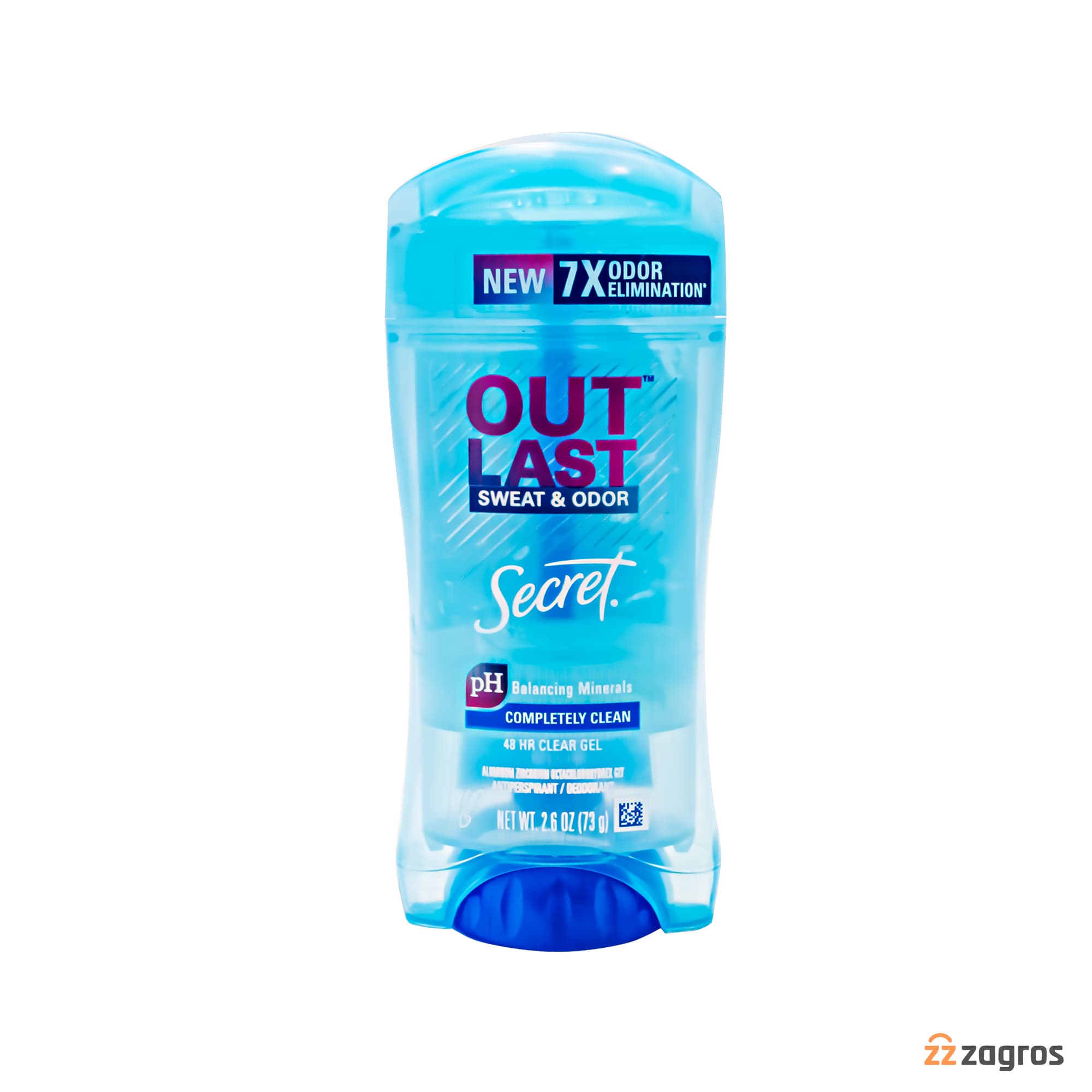 مام ژلی ضد تعریق سکرت اوت‌لست ۷۲ ساعته بدون لک 73 گرم Secret Outlast Completely Clean Clear Gel Antiperspirant — تصویر ۶