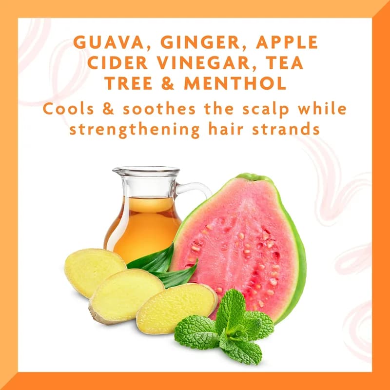 کاندیشنر ضد خارش و نرم کننده مو کانتو گواوا و زنجبیل Cantu Guava & Ginger Scalp Relief Conditioner 400ml — تصویر ۱۰