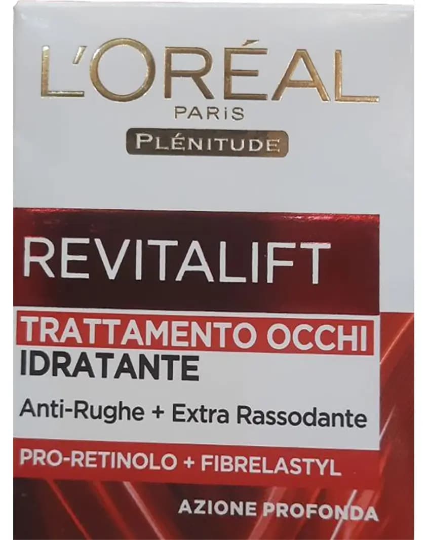کرم دور چشم رویتالیفت لورآل مناسب بالای 40 سال 15 میل L’Oreal Plenitude Revitalift Anti-Rughe + Extra Rassodante