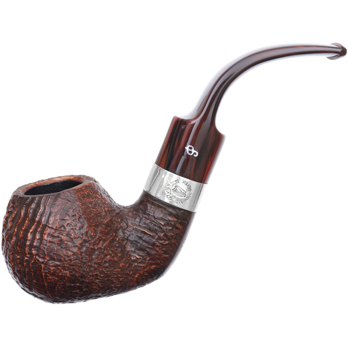 پیپ پترسون مدل Peterson Irish Harp Sandblasted XL02 — تصویر ۷