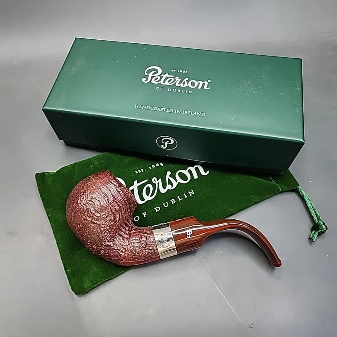 پیپ پترسون مدل Peterson Irish Harp Sandblasted XL02 — تصویر ۶