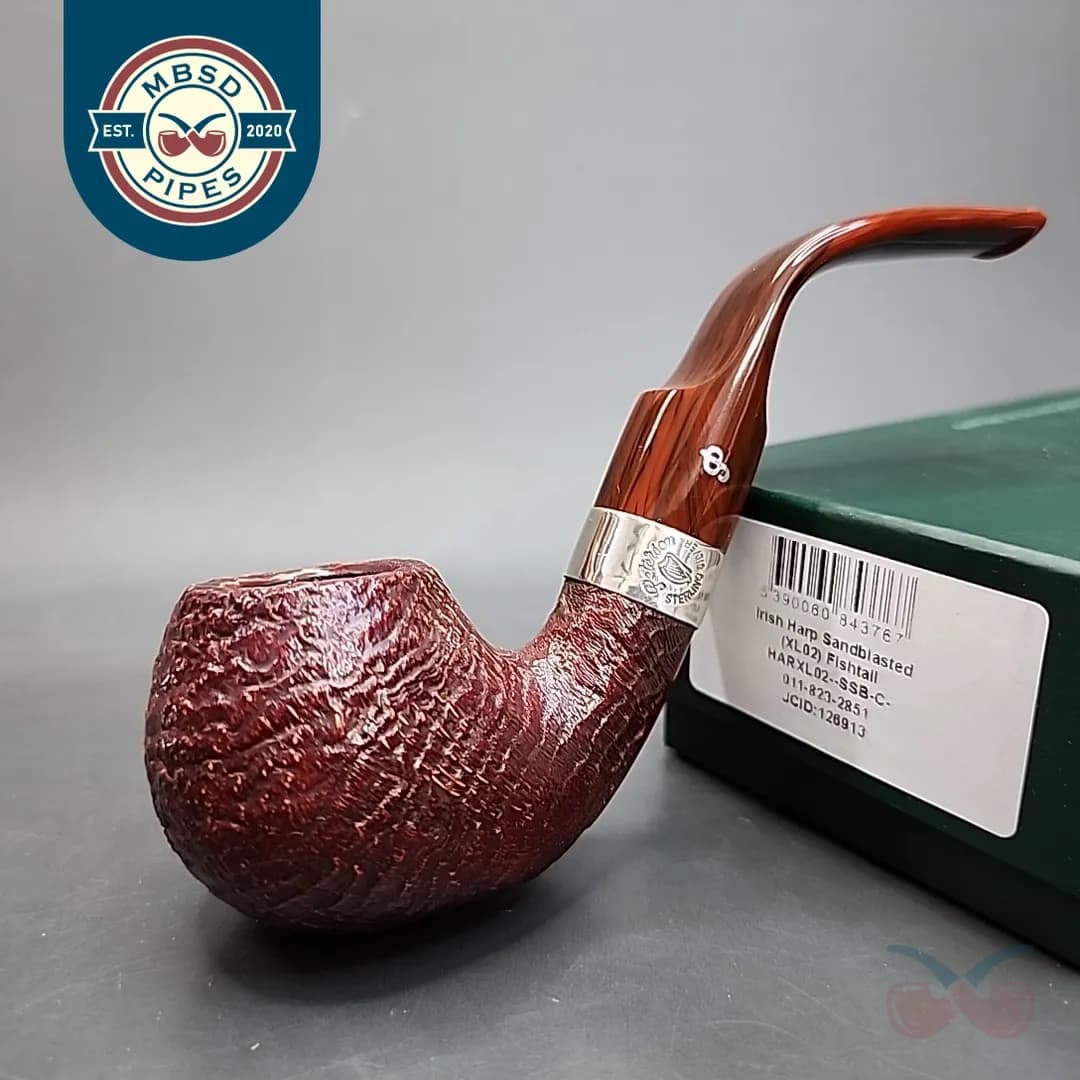 پیپ پترسون مدل Peterson Irish Harp Sandblasted XL02 — تصویر ۴
