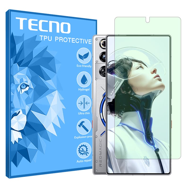 گلس زد تی ای nubia RedMagic 11 Pro (نسخه گلوبال) مدل گرین لایت برند تکنو