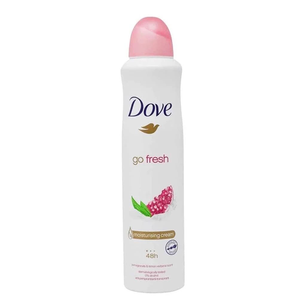 اسپری ضد تعریق داو با رایحه انار و لیمو وردنه | Dove Go Fresh Pomegranate & Lemon Verbena — تصویر ۴