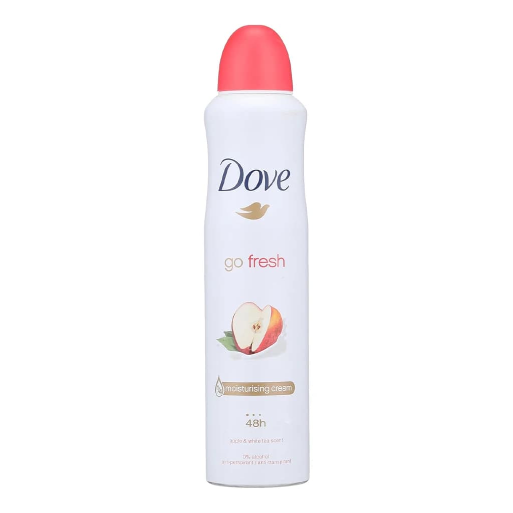 اسپری ضد تعریق داو با رایحه سیب و چای سفید | Dove Go Fresh Apple & White Tea
