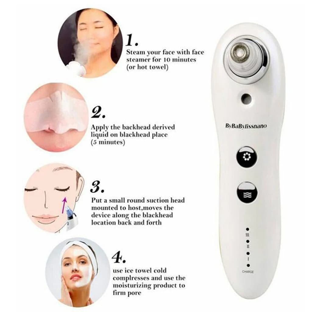 دستگاه میکرودرم باراباس نانو | Barabasnano Electric Blackhead Remover — تصویر ۳