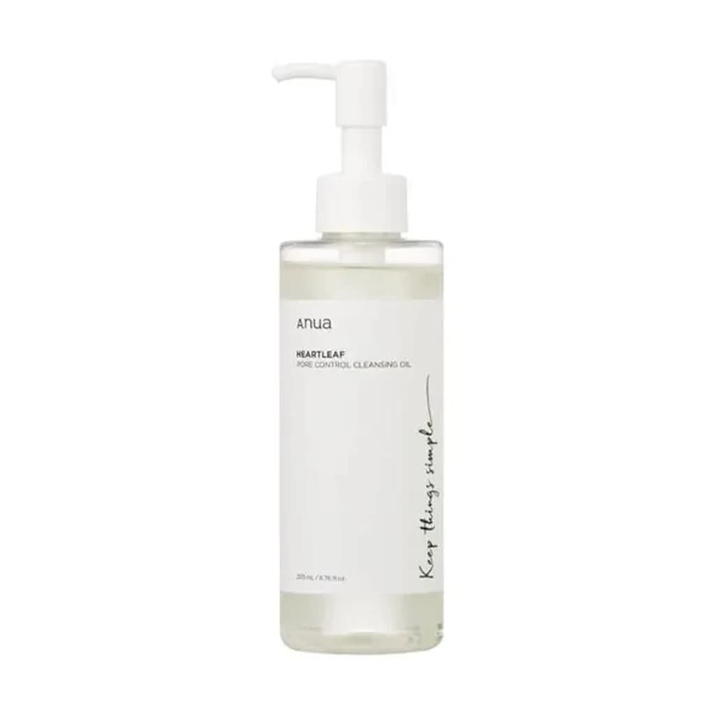 روغن پاک کننده آرایش آنوا مدل Anua Heartleaf Pore Control Cleansing Oil — تصویر ۳