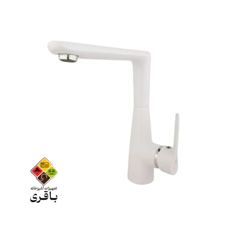 شیر آشپزخانه مدل رابیت سفید راسان — تصویر ۴