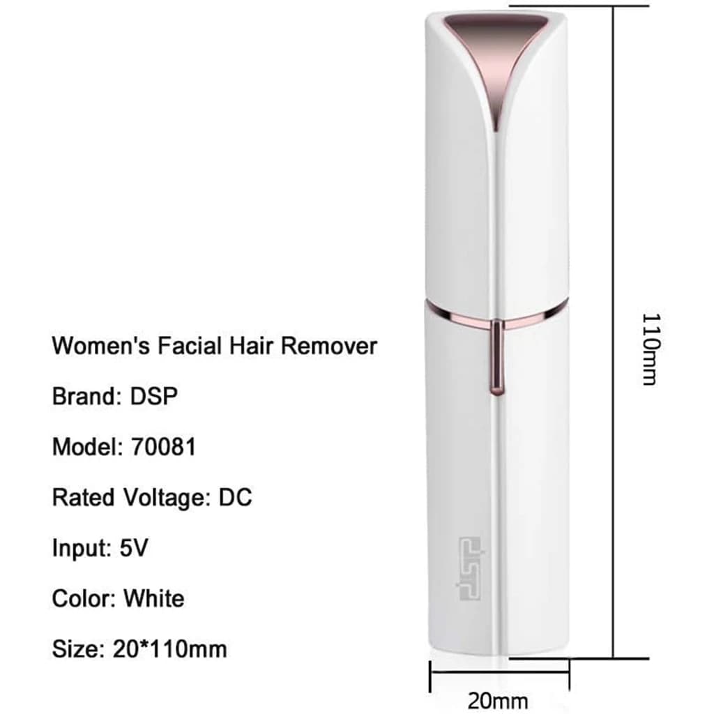 شیور صورت زنانه دی‌ اس پی مدل Facial Hair Remover | اصلاح صورت دقیق، ایمن و بدون درد — تصویر ۵