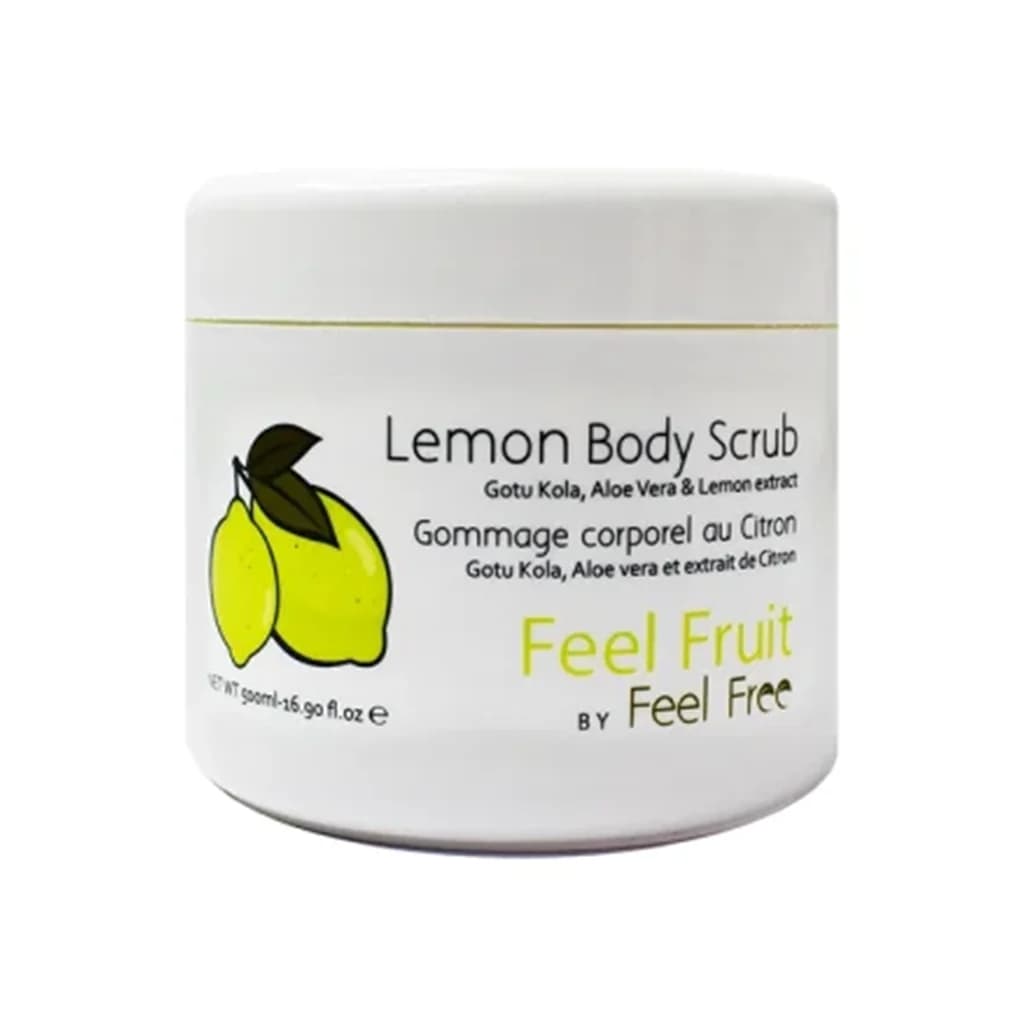 اسکراب بدن لیمو فیل فری feel free Lemon Body Scrub