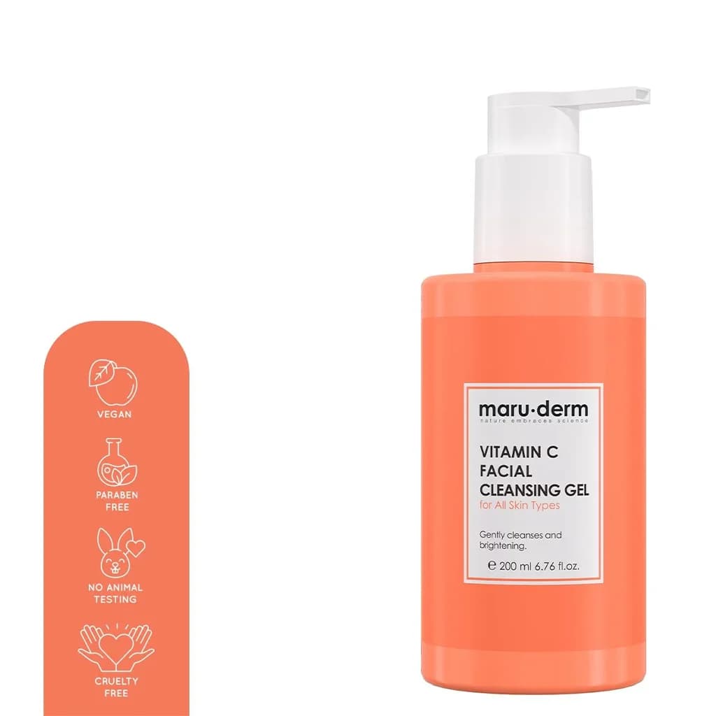 ژل شستشوی ویتامین سی مارودرم maru derm VITAMIN C FACIAL cleansing gel — تصویر ۸