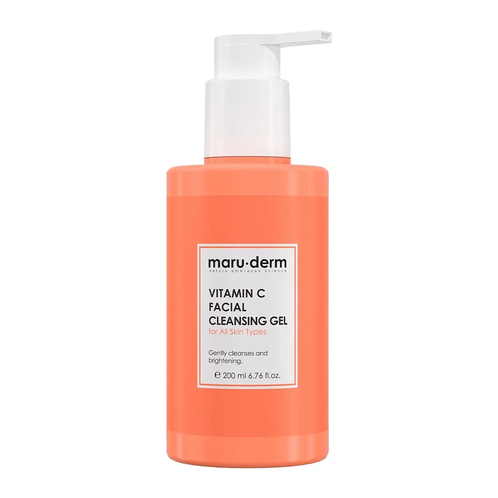 ژل شستشوی ویتامین سی مارودرم maru derm VITAMIN C FACIAL cleansing gel — تصویر ۲