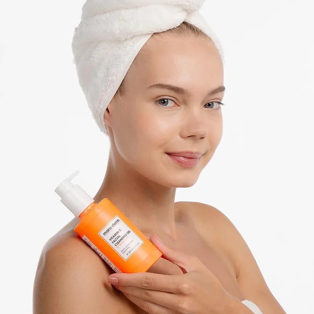 ژل شستشوی ویتامین سی مارودرم maru derm VITAMIN C FACIAL cleansing gel — تصویر ۵