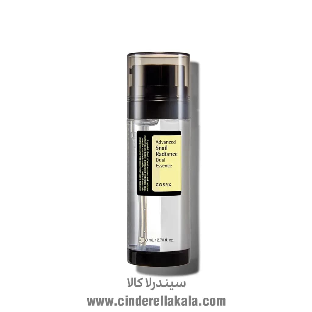 دابل سرم اسنس حلزون کوزارکس COSRX Advanced Snail Radiance Dual Essence — تصویر ۶