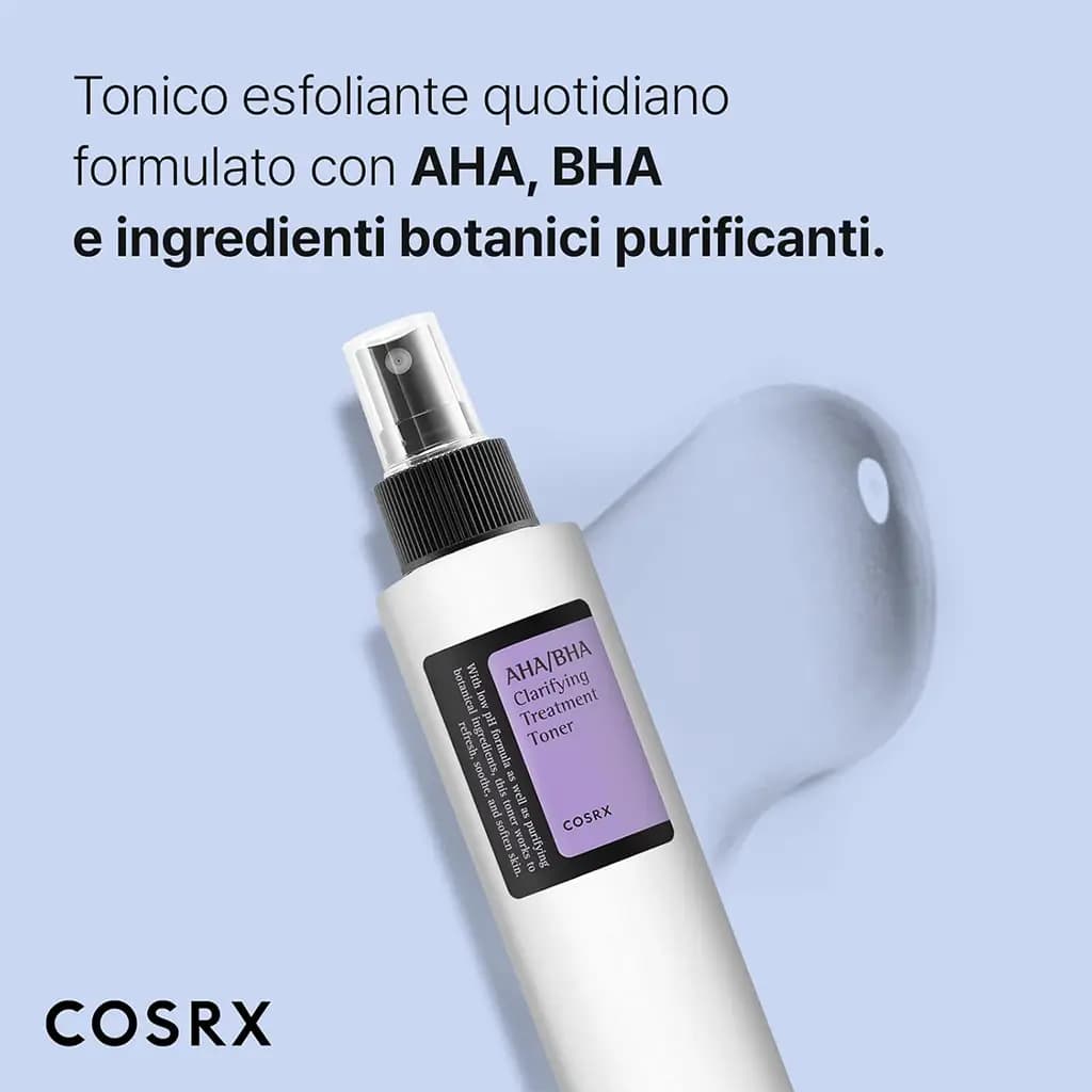 تونر لایه بردار و روشن کننده کوزارکس COSRX AHA BHA Clarifying Treatment Toner — تصویر ۳