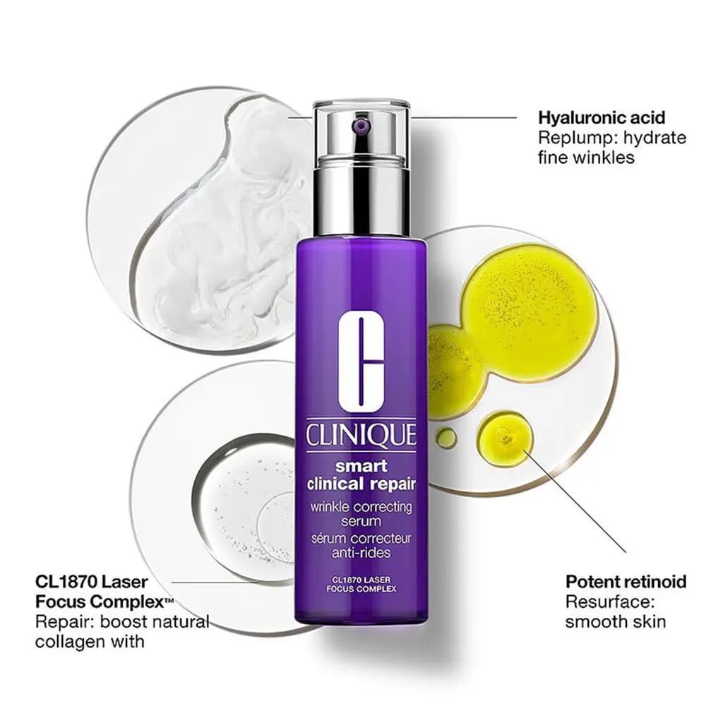 سرم اسمارت کلینیکال ریپیر کلینیک ضد چروک CLINIQUE smart clinical repair — تصویر ۸