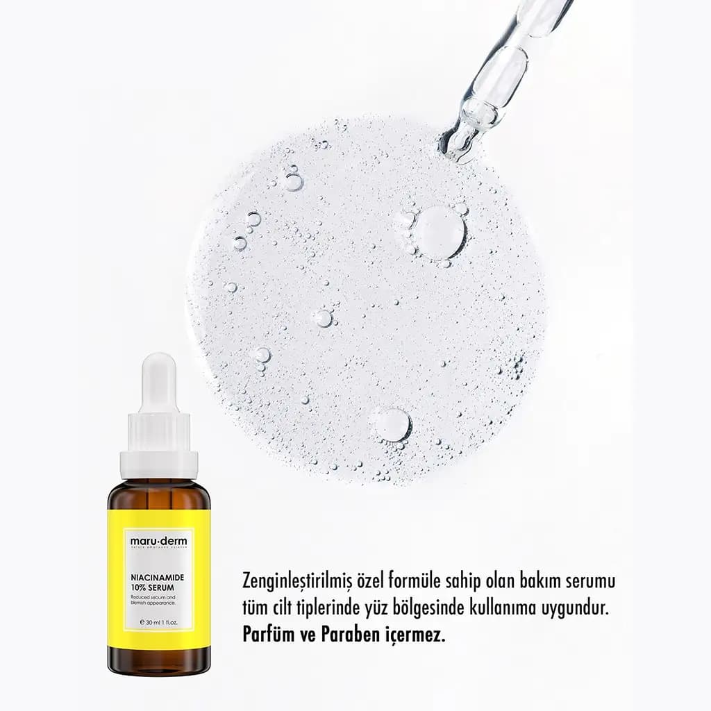 سرم ضد جوش نیاسینامید مارودرم maru.derm NIACINAMIDE 10% — تصویر ۹